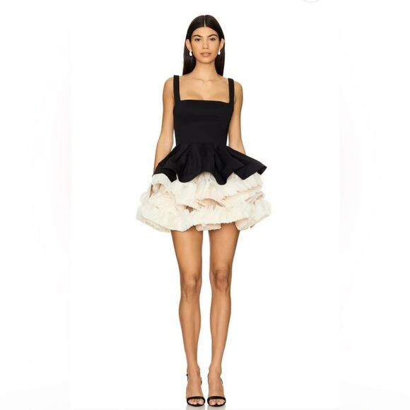 Bronx and Banco Dresses & Skirts - NEW BRONX AND BANCO Catalina Mini Dress Elegant Black and Cream Dress, size S